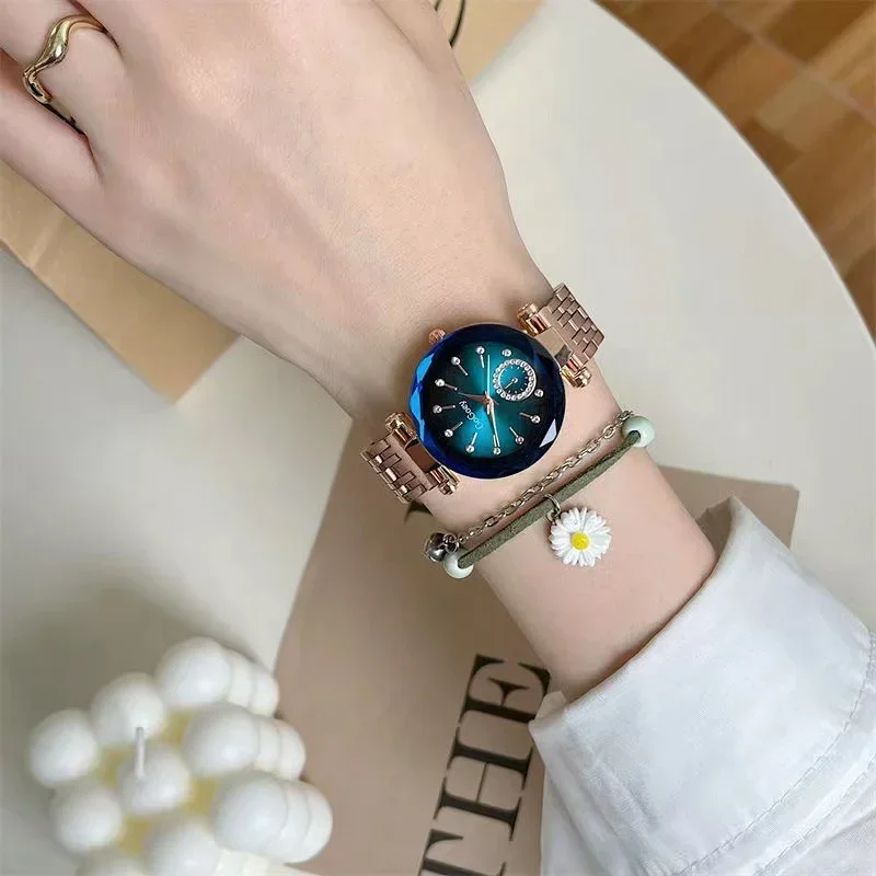

2024 New Brand Women Watches Fashion Steel Ladies Quartz Watch Gift Wristwatch Dropshipping Reloj Mujer Marcas Famosas De Lujo