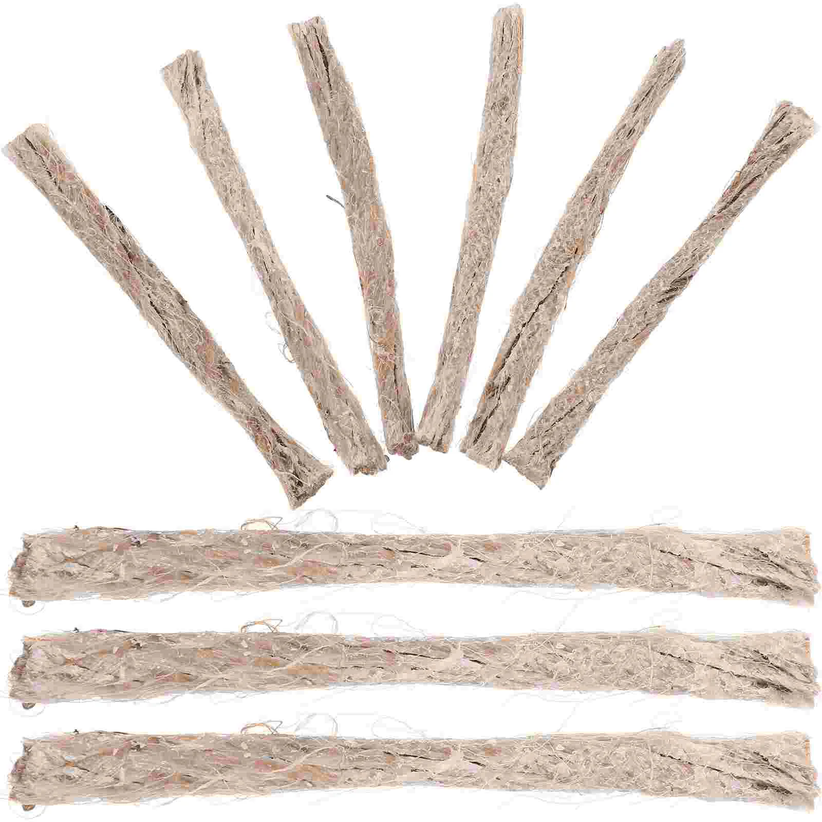 10 Pcs Fuse Twine Camping Tool Fire Starter Rope Beeswax Accessories Convenient Lighter for Outdoor Survival Tools
10 Pcs Fuse Twine Camping Tool Fire Starter Rope Beeswax Accessories Convenient Lighter for Outdoor Survival Tools