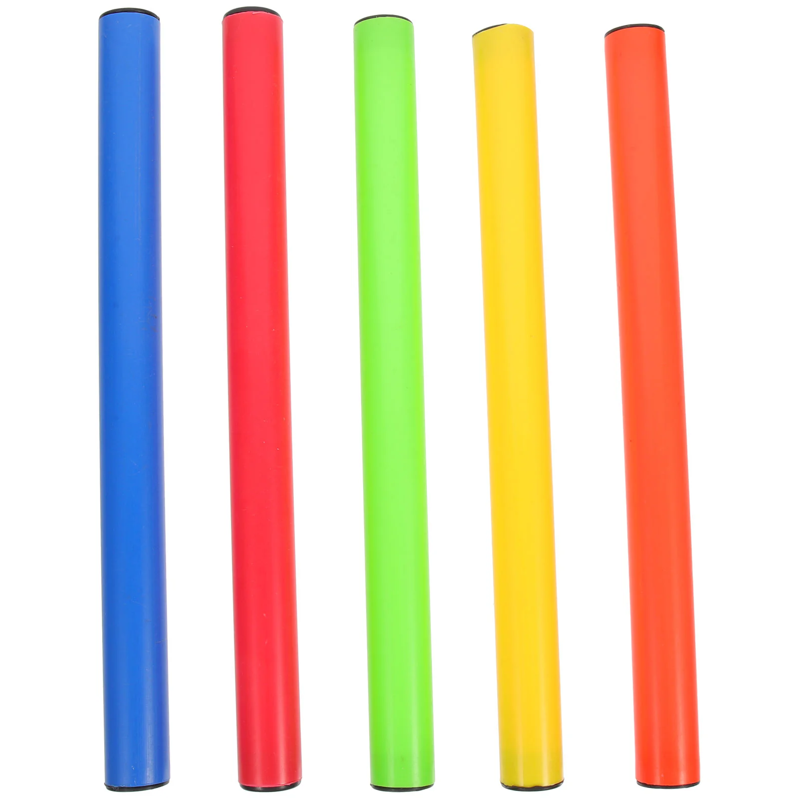 

5 Pcs Kid Race Supply Kids Racing Accessory Equipment Lightweight Relay Sticks Plastic Track Relaying