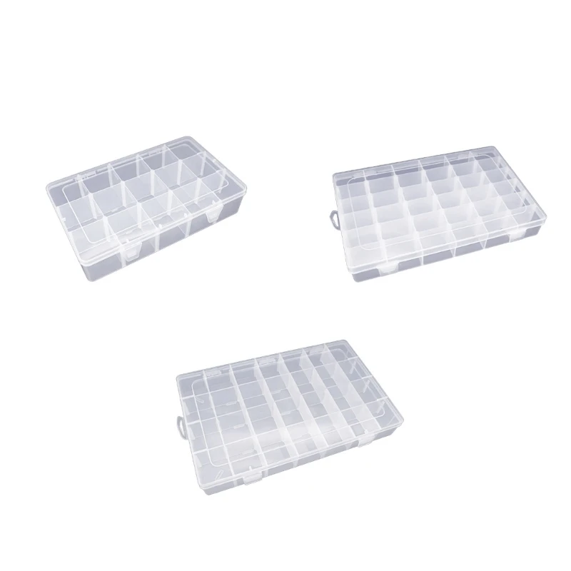 Transparent Plastic Bead Organizers 15/28/36 Girds Plastic Jewelry Organizers Dropship
Transparent Plastic Bead Organizers 15/28/36 Girds Plastic Jewelry Organizers Dropship