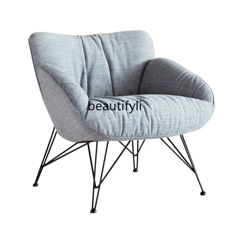Modern Light Luxury Single Leisure Couch Lazy Living Room Japanese Style Small Sofa Simple Desk Chair Reading Chair
Modern Light Luxury Single Leisure Couch Lazy Living Room Japanese Style Small Sofa Simple Desk Chair Reading Chair