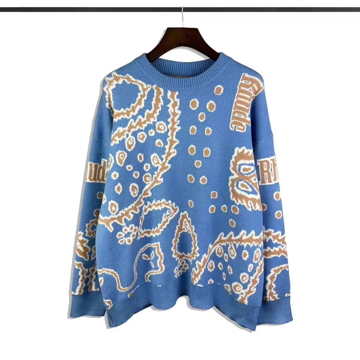 Cooocoll666 Cashew Flower Design Round Neck Tops Sweater For Men Casual Fashion Knitwear Vintage Oversize Hoodies Pullover
Cooocoll666 Cashew Flower Design Round Neck Tops Sweater For Men Casual Fashion Knitwear Vintage Oversize Hoodies Pullover