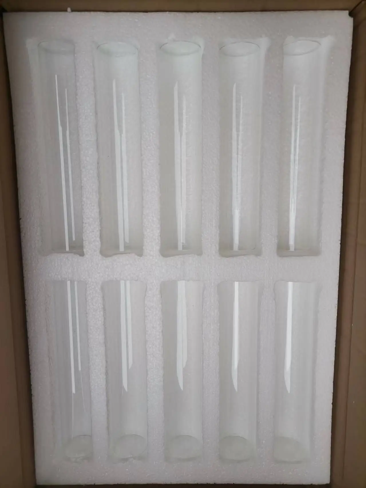 50 PCS glass tube covers 25 cm high for candle holders, can use real candles
50 PCS glass tube covers 25 cm high for candle holders, can use real candles