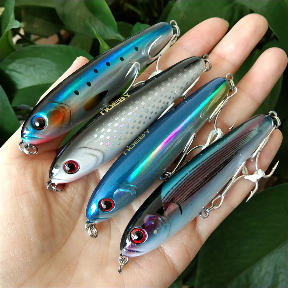 NOEBY 4pcs Sinking Pencil Fishing Lures 75mm 28g Long Casting Stickbait Wobblers Artificial Bait for Bass Trout Sea Fishing Lure
NOEBY 4pcs Sinking Pencil Fishing Lures 75mm 28g Long Casting Stickbait Wobblers Artificial Bait for Bass Trout Sea Fishing Lure
