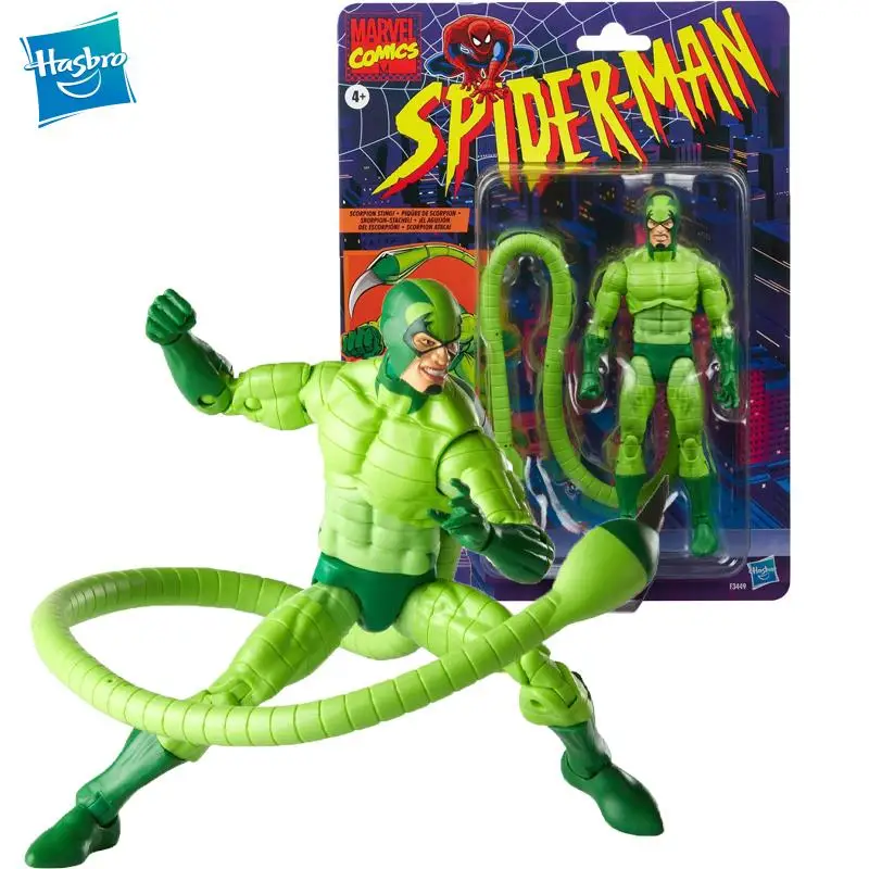 Hasbro pvc Marvel Legends Retro Packaging Series Scorpion Action Figure Model Toy 6in Original Action Figure Toy Christmas Gift
Hasbro pvc Marvel Legends Retro Packaging Series Scorpion Action Figure Model Toy 6in Original Action Figure Toy Christmas Gift