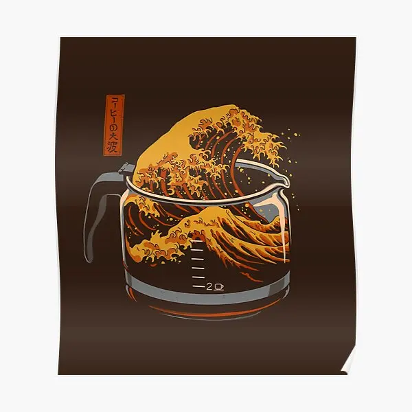 The Great Wave Of Coffee Poster Painting Modern Picture Wall Home Room Art Mural Vintage Decor Decoration Print Funny No Frame
The Great Wave Of Coffee Poster Painting Modern Picture Wall Home Room Art Mural Vintage Decor Decoration Print Funny No Frame