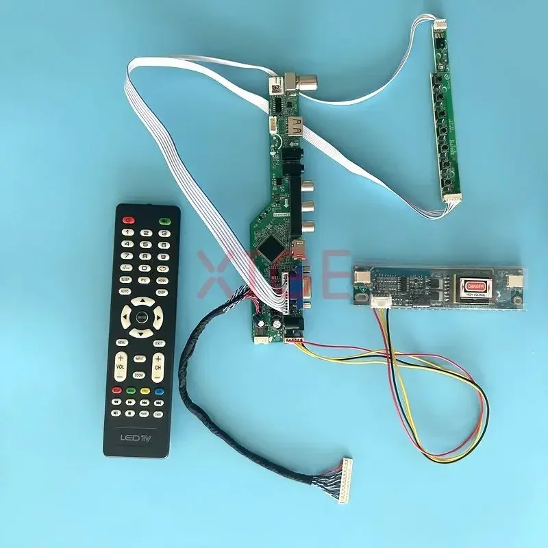 Плата драйвера контроллера LM171WX3-TL HSD170MGW1 2CCFL, аналоговый ТВ ИК + USB + AV + HDMI + VGA, комплект «сделай сам» 1440*900, ЖК-дисплей LVDS 30-Pin
Плата драйвера контроллера LM171WX3-TL HSD170MGW1 2CCFL, аналоговый ТВ ИК + USB + AV + HDMI + VGA, комплект «сделай сам» 1440*900, ЖК-дисплей LVDS 30-Pin