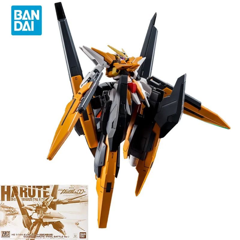 

Bandai Original GUNDAM Model Anime HG 1/144 GUNDAM HARUTE FINAL BATTLE Ver PB Limited Action Figure Toys Gifts for Children