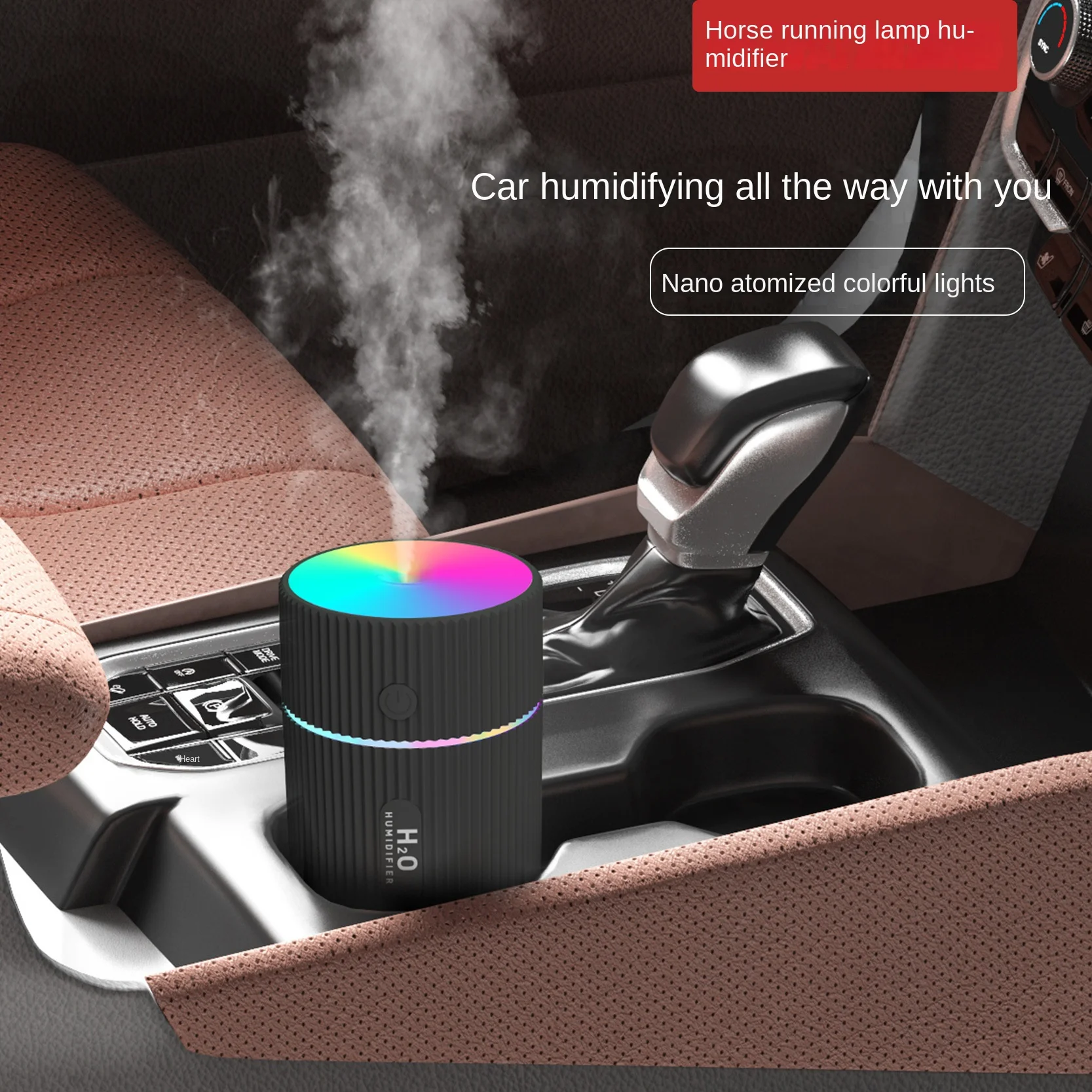 Mini Car Air Humidifier Portable Air Freshener With LED Night Light 2 Modes USB Power Oil Diffuser For Car Interior Accessories
Mini Car Air Humidifier Portable Air Freshener With LED Night Light 2 Modes USB Power Oil Diffuser For Car Interior Accessories