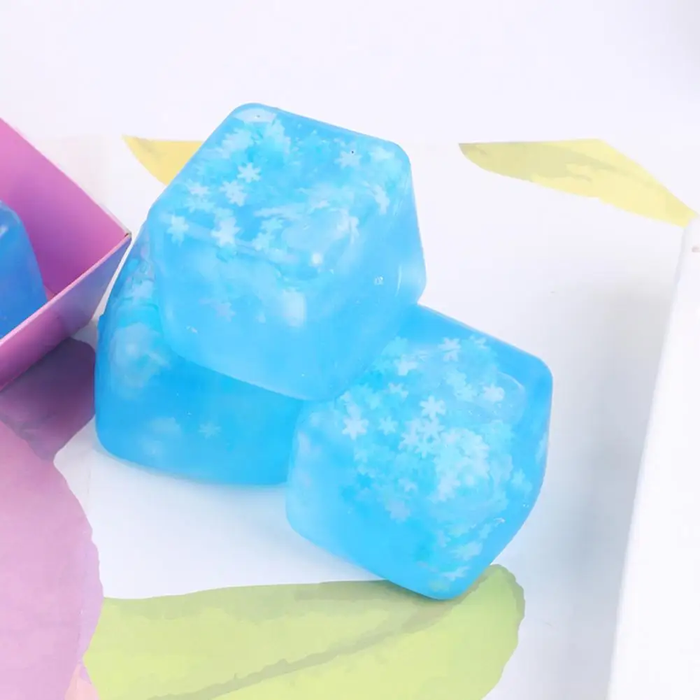 Durable Stress Reliever Soft Ice Cube Shape Decompression Toy for Kids Slow Rebound Pinch Toy with Tear Resistant for Children
Durable Stress Reliever Soft Ice Cube Shape Decompression Toy for Kids Slow Rebound Pinch Toy with Tear Resistant for Children