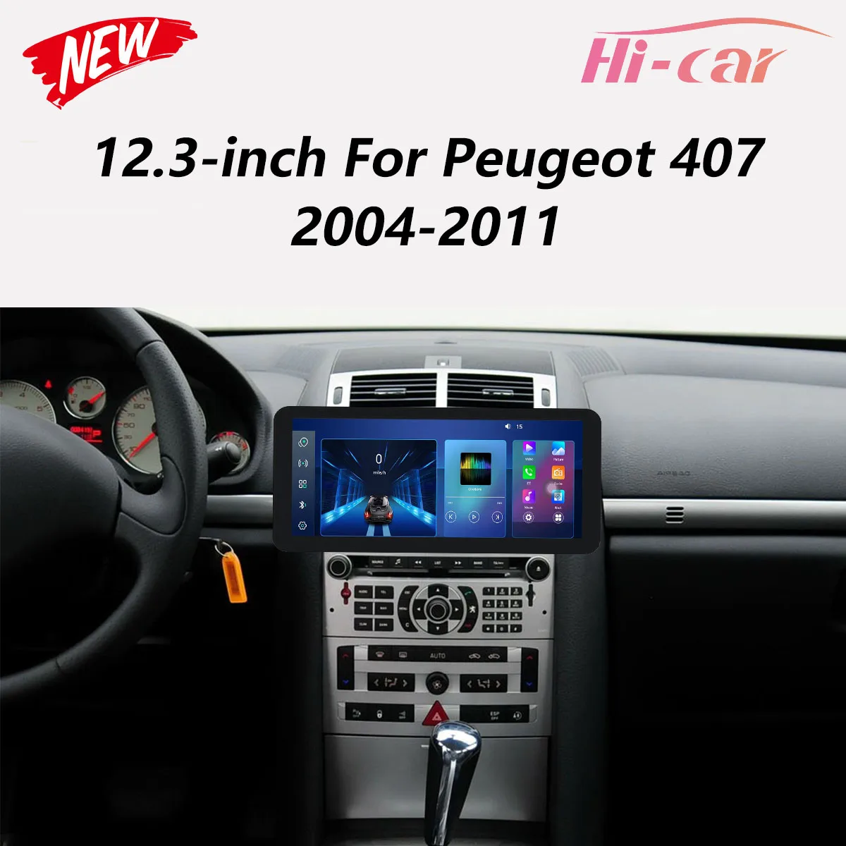 2 Din 12.3" inch 4G Car Android Radio For Peugeot 407 2004-2011 RDS DSP GPS Wireless CarPlay Auto Multimedia Stereo
2 Din 12.3" inch 4G Car Android Radio For Peugeot 407 2004-2011 RDS DSP GPS Wireless CarPlay Auto Multimedia Stereo