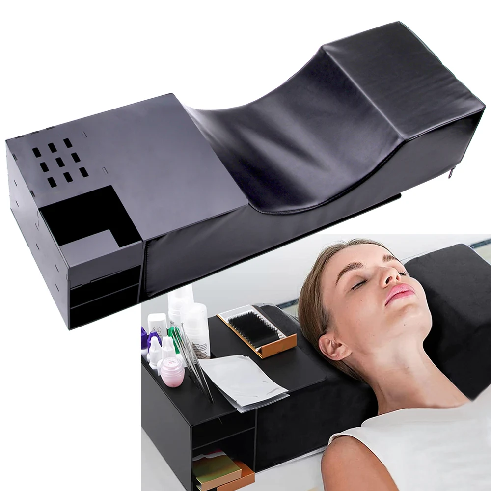 Professional Lash Pillow With Acrylic Shelf Stand Neck Support Lash Extension Cushion Soft Grafting Eyelashes Salon Makeup Tools
Professional Lash Pillow With Acrylic Shelf Stand Neck Support Lash Extension Cushion Soft Grafting Eyelashes Salon Makeup Tools
