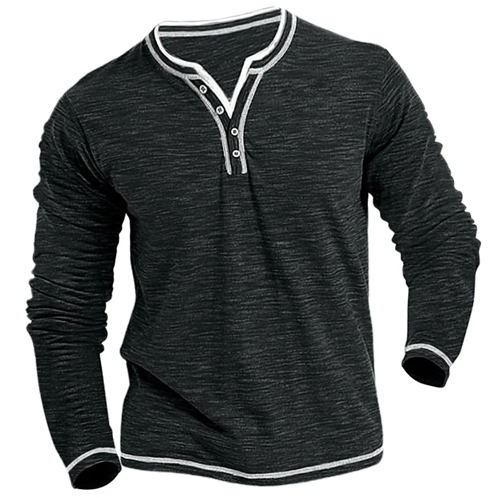 Mens V-neck Autumn Winter Long Sleeve Blouse T Shirts Men Office Loose Fit Basic Tee Plain Solid Soft Stretch Men T-shirt
Mens V-neck Autumn Winter Long Sleeve Blouse T Shirts Men Office Loose Fit Basic Tee Plain Solid Soft Stretch Men T-shirt