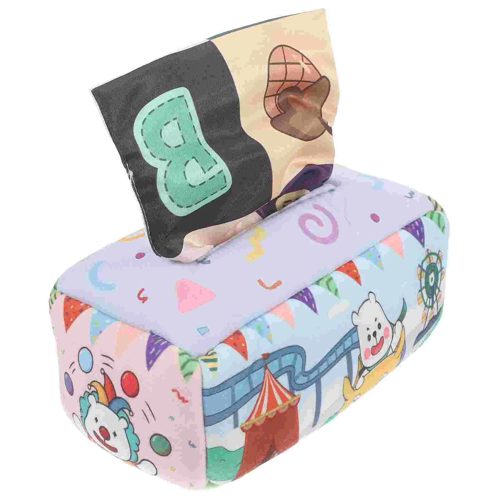 Baby Tissue Box Enstine Toys High Contrast Sensory Infant Finger Exerciser Party Cloth Pulling
Baby Tissue Box Enstine Toys High Contrast Sensory Infant Finger Exerciser Party Cloth Pulling