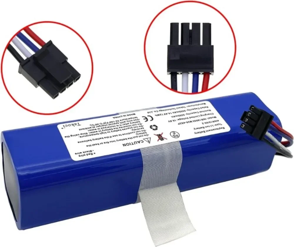 9800mAh 18650 Replacement Battery for Eufy Robovac L70 Hybrid Series Robot Vacuum Lithium Ion Sweeping Robot Battery 14.4V
9800mAh 18650 Replacement Battery for Eufy Robovac L70 Hybrid Series Robot Vacuum Lithium Ion Sweeping Robot Battery 14.4V