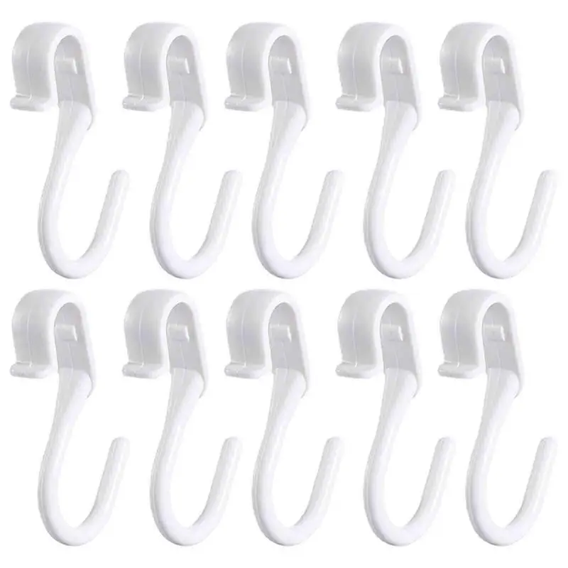 10pcs S Hooks Hanging Mini Plastic White S Shaped Utensils Clothes Towel Spoon Hangers Racks Hooks For Kitchen Bathroom Hooks
10pcs S Hooks Hanging Mini Plastic White S Shaped Utensils Clothes Towel Spoon Hangers Racks Hooks For Kitchen Bathroom Hooks