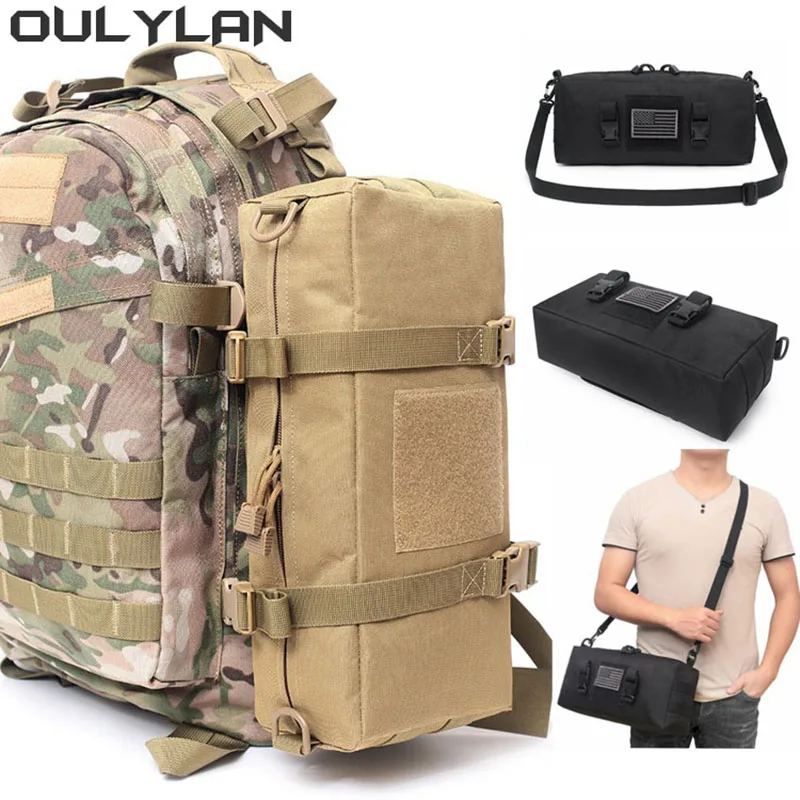

Военная поясная сумка Oulylan, Туристическая Сумка через плечо для кемпинга, тактическая Сумка Molle, нейлоновая водонепроницаемая охотничья сумка для повседневного использования