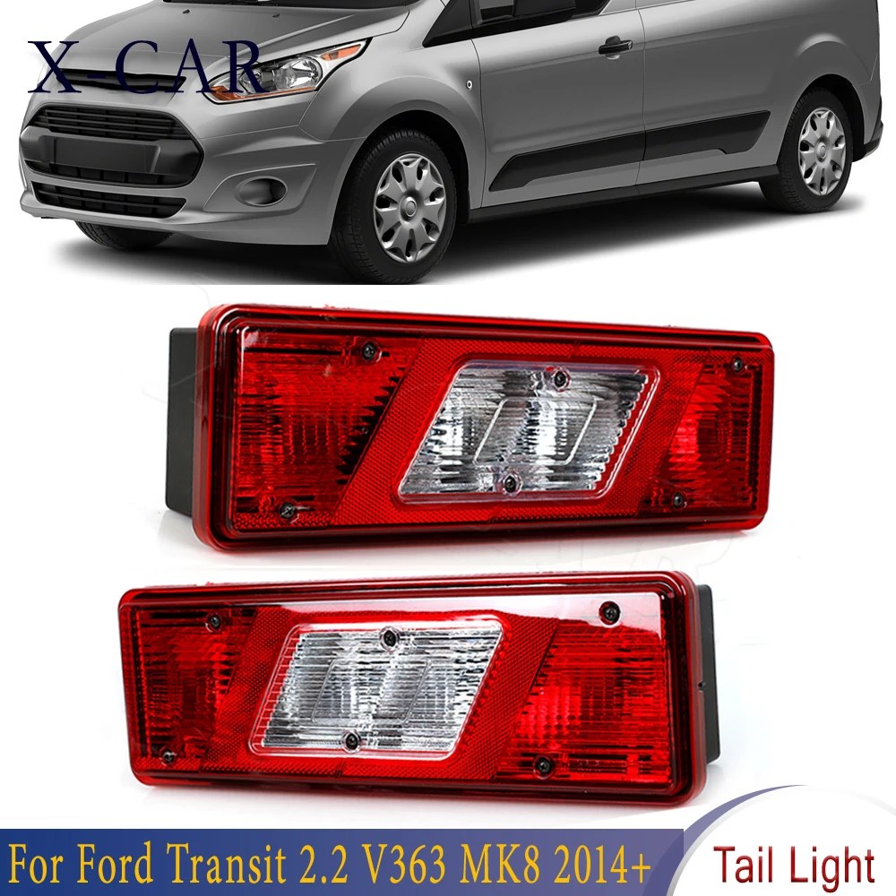 Задний фонарь автомобиля задний стоп-сигнал в сборе для Ford Transit 2 V363 MK8 2014 + |