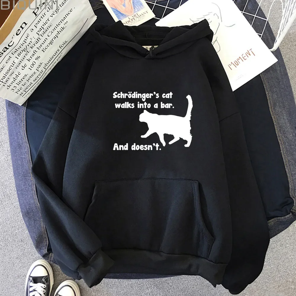 Schrodinger's Quantum Mechanics Tracksuit Men White Cat Patterns Photo Graphic Hoodies Male Clothing Pocket Hooded Sweatshirts 
Schrodinger's Quantum Mechanics Tracksuit Men White Cat Patterns Photo Graphic Hoodies Male Clothing Pocket Hooded Sweatshirts