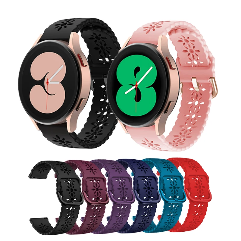 20/22mm Watch Band For Samsung Galaxy Gear S2 S3 Plum Blossom Carving Hollow Breathable Bracelet Silicone Strap
20/22mm Watch Band For Samsung Galaxy Gear S2 S3 Plum Blossom Carving Hollow Breathable Bracelet Silicone Strap