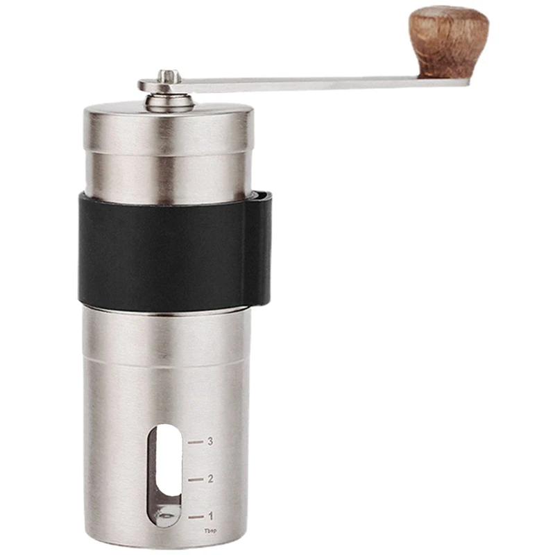 Portable Manual Coffee Grinder - Higher Hardness Conical Ceramic Burrs Stainless Steel Hand With Fine Powder Adjustment
Portable Manual Coffee Grinder - Higher Hardness Conical Ceramic Burrs Stainless Steel Hand With Fine Powder Adjustment