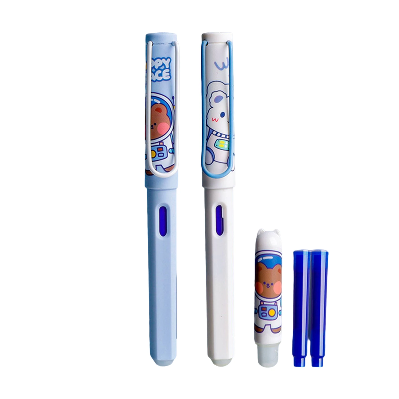 Smooth Writing Delicate Pen Set Cartoon Pattern Fountain Pen for Lovers Student Friends Families
Smooth Writing Delicate Pen Set Cartoon Pattern Fountain Pen for Lovers Student Friends Families