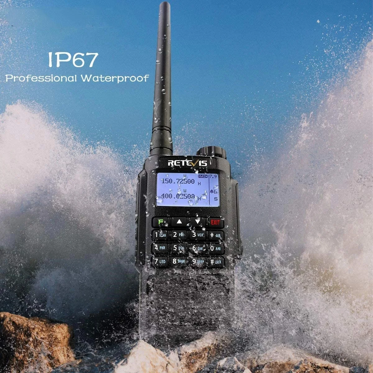 Рация Top RT87, водонепроницаемая, IP67, Любительская, двусторонняя радиосвязь, 5 Вт, УКВ, УВЧ, Двухдиапазонная, аналоговая, удобная, для охоты, страйкбола
Рация Top RT87, водонепроницаемая, IP67, Любительская, двусторонняя радиосвязь, 5 Вт, УКВ, УВЧ, Двухдиапазонная, аналоговая, удобная, для охоты, страйкбола