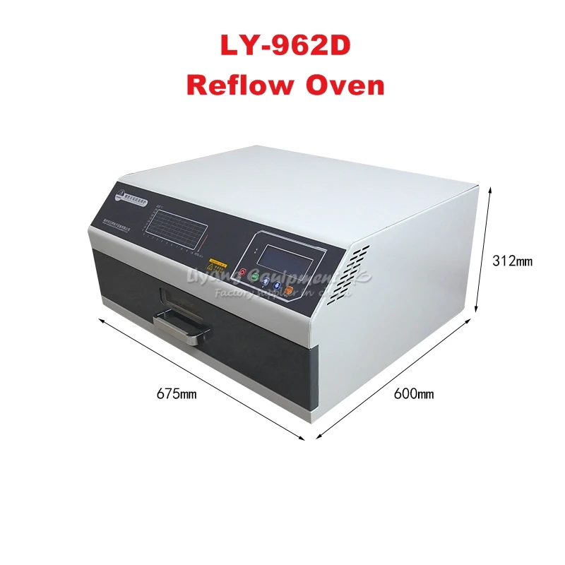 LY 962D цифровой дисплей SMD SMT PCB Инфракрасная паяльная станция для духовки, контроллер, сварочный аппарат, IC НАГРЕВАТЕЛЬ, BGA наладочная станция
LY 962D цифровой дисплей SMD SMT PCB Инфракрасная паяльная станция для духовки, контроллер, сварочный аппарат, IC НАГРЕВАТЕЛЬ, BGA наладочная станция