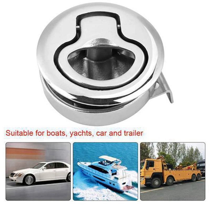2 Inch Stainless Steel Marine Latches Pull Lift Handle Deck Hatch Marine Hardware Flat Pull Latches
2 Inch Stainless Steel Marine Latches Pull Lift Handle Deck Hatch Marine Hardware Flat Pull Latches