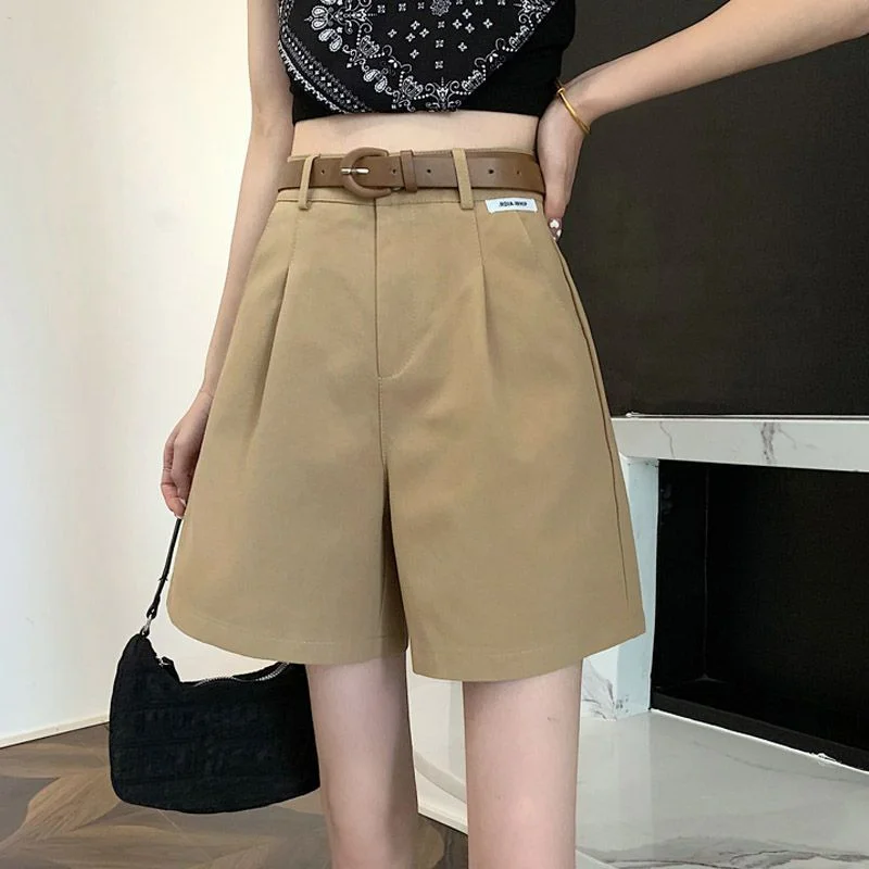 Suit Shorts Women's Summer High Waist Straight 2023 New Loose Casual A-Line Four-Point Draping Wide-Leg Pants For Female
Suit Shorts Women's Summer High Waist Straight 2023 New Loose Casual A-Line Four-Point Draping Wide-Leg Pants For Female