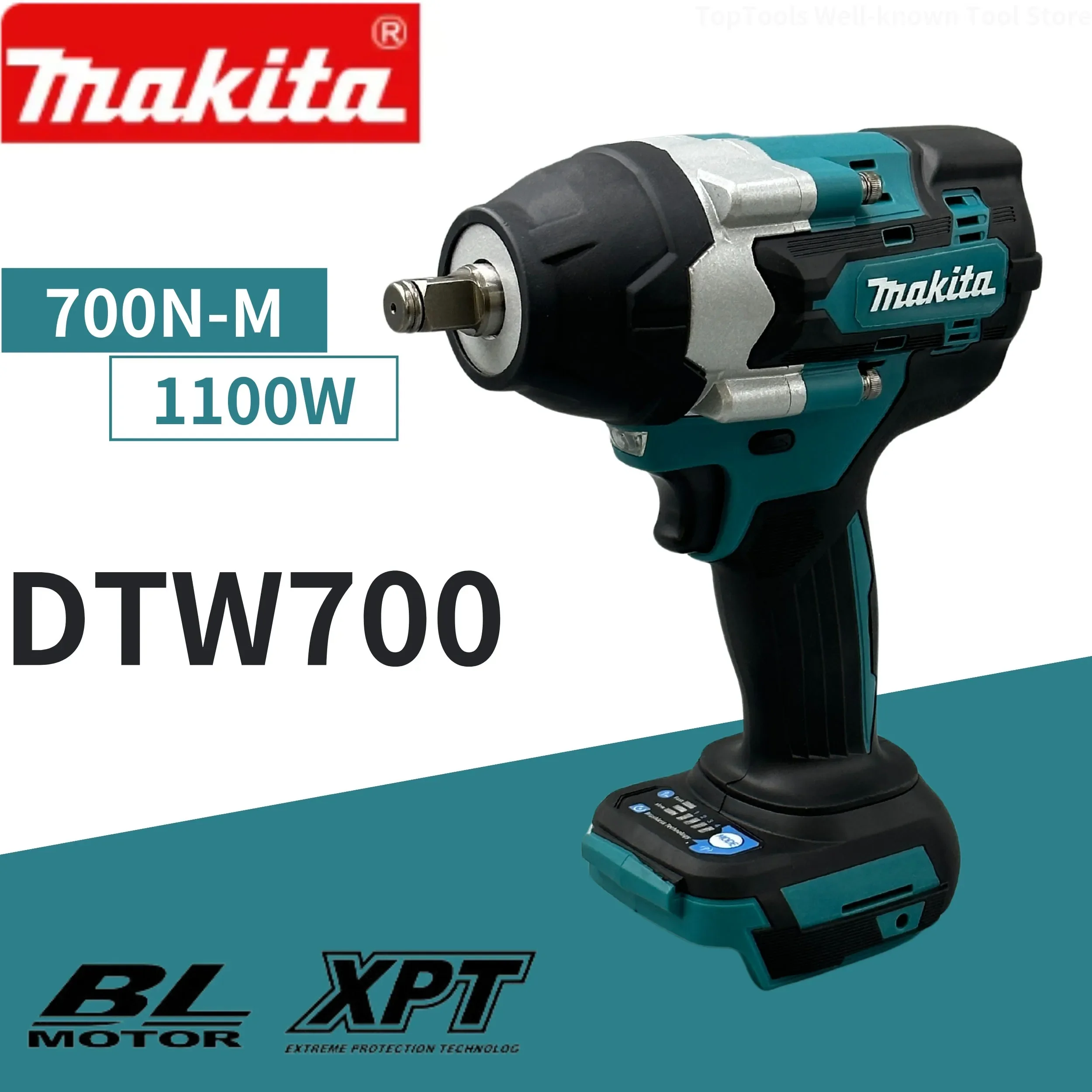 

Makita DTW700 18V Brushless Impact Wrench Bare Unit 1/2" Square Drive Cordless Lithium Ion Tool Repair, Screwdrive