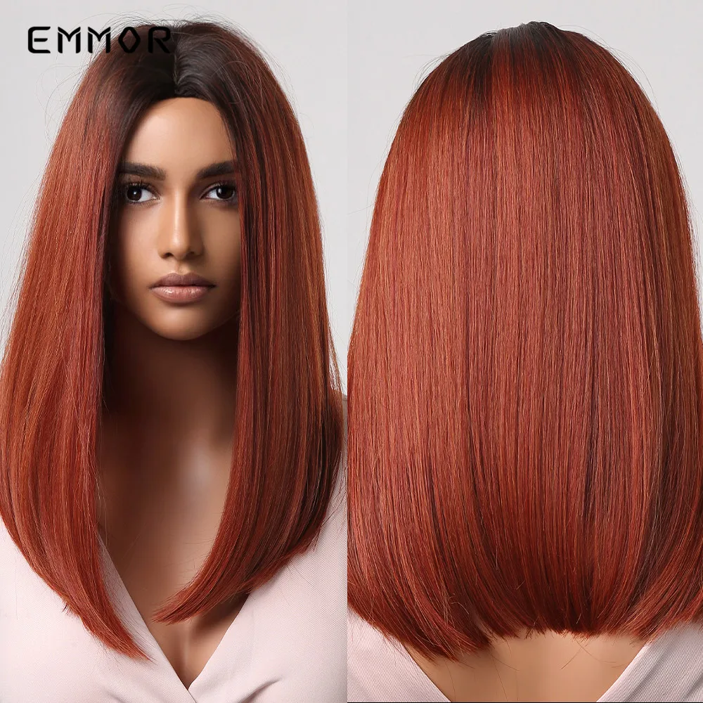 Emmor Synthetic Natural Short Wine Red Straight Hair Wig for Women Heat Resistant Bob Wigs Daily Cosplay Party Wigs
Emmor Synthetic Natural Short Wine Red Straight Hair Wig for Women Heat Resistant Bob Wigs Daily Cosplay Party Wigs