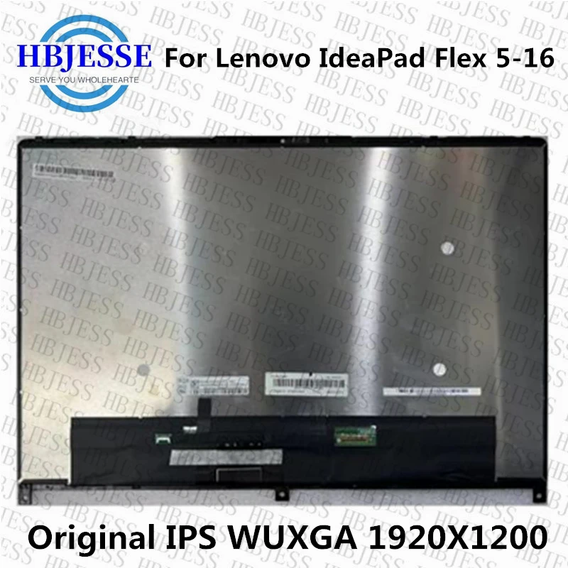 Оригинальный сенсорный экран 16 ''для Lenovo IdeaPad Flex 5-16 Series Flex 5 16ALC7 Flex 5 16IAU7 дисплей в сборе
Оригинальный сенсорный экран 16 ''для Lenovo IdeaPad Flex 5-16 Series Flex 5 16ALC7 Flex 5 16IAU7 дисплей в сборе