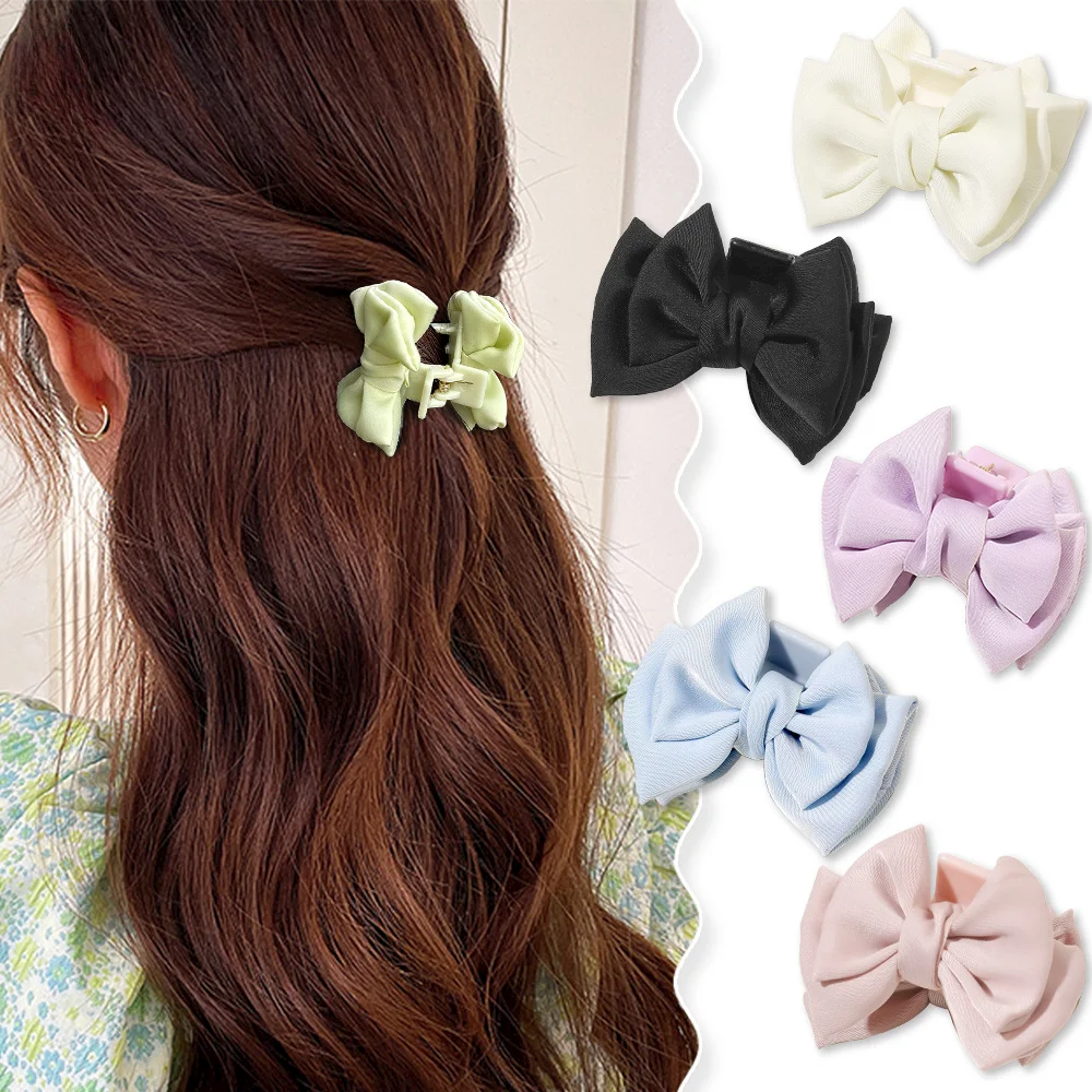 1 Pcs Fashion Sweet Double Bow Small Hair Clip For Women Cute Claw Clip Korean For Girls Barrette Hair Accessories Headwear
1 Pcs Fashion Sweet Double Bow Small Hair Clip For Women Cute Claw Clip Korean For Girls Barrette Hair Accessories Headwear