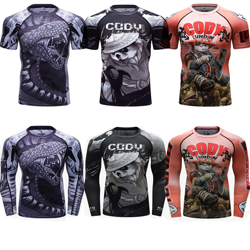 MMA Rashguard Bjj Jiu Jusit T Shirts Men Sport Boxing Jerseys Kickboxing Fightwear Running Shirt Gi Fighting Compression T Shirt
MMA Rashguard Bjj Jiu Jusit T Shirts Men Sport Boxing Jerseys Kickboxing Fightwear Running Shirt Gi Fighting Compression T Shirt