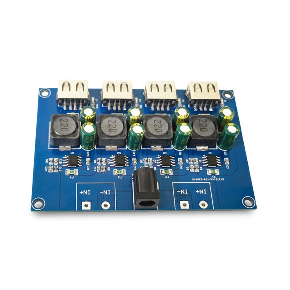 IP6505 24W 4-channel QC Fast Charging Module 5-32V USB Type-A Supports QC3.0 2.0 FCP SCP AFC SFCP BC1.2 fast charging board
IP6505 24W 4-channel QC Fast Charging Module 5-32V USB Type-A Supports QC3.0 2.0 FCP SCP AFC SFCP BC1.2 fast charging board