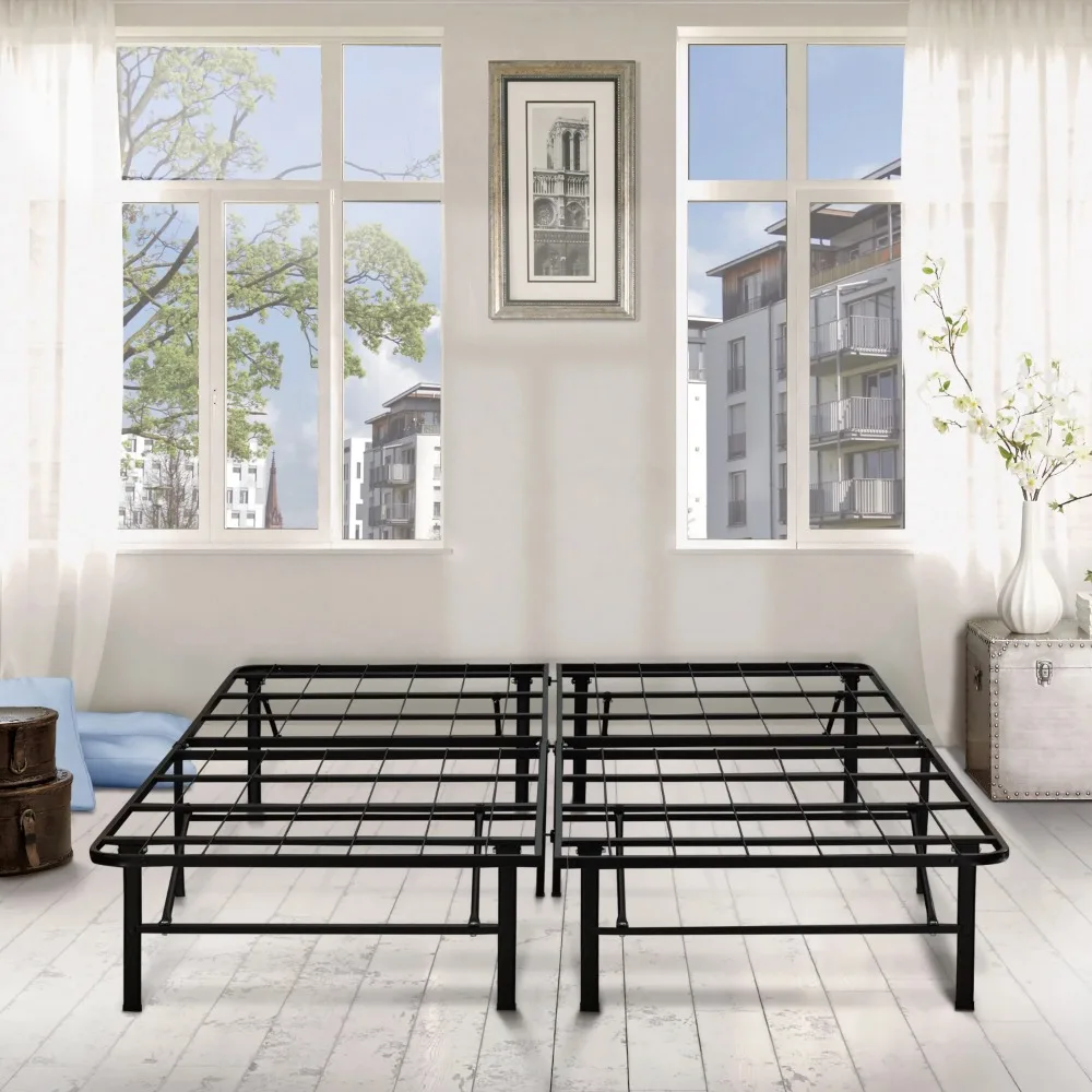 Base and Frames for Beds & Furniture 14“ Platform Metal Bed Frame With Under Bed Storage Full Mattresses Headboards Bedframe
Base and Frames for Beds & Furniture 14“ Platform Metal Bed Frame With Under Bed Storage Full Mattresses Headboards Bedframe