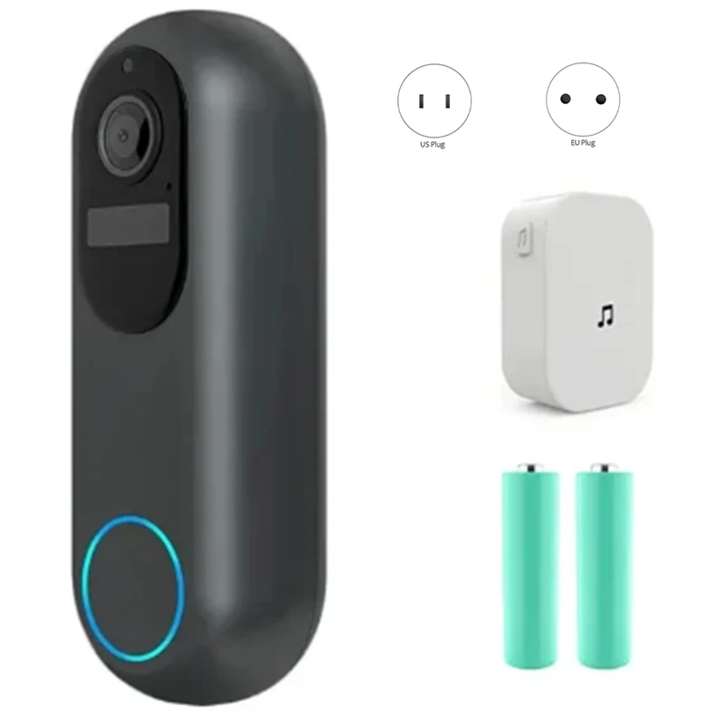 1080P Tuya Smart Video Doorbell WIFI Wireless Door Bell Waterproof Night Vision Smart Home Video Intercom Camera
1080P Tuya Smart Video Doorbell WIFI Wireless Door Bell Waterproof Night Vision Smart Home Video Intercom Camera