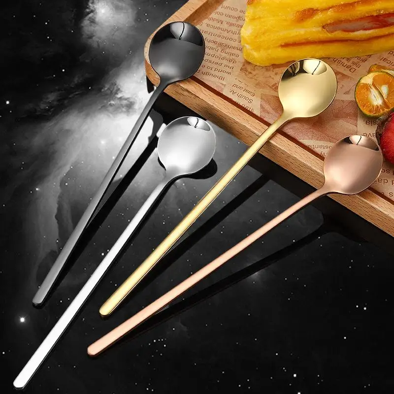 304 Stainless Steel Spoon Golden Spoon Bird'S Nest Dessert Honey Small Round Spoon Stirring Coffee Spoon
304 Stainless Steel Spoon Golden Spoon Bird'S Nest Dessert Honey Small Round Spoon Stirring Coffee Spoon