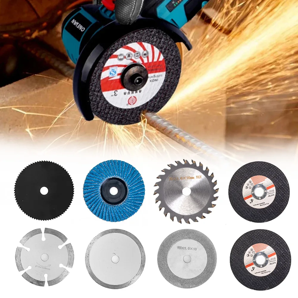 Cut Off Wheels 3 Inch 75mm Flap Discs Sanding Discs Grinding Diamond Cutting Wheels Wood Cutting For Angle Grinder Abrasive Tool
Cut Off Wheels 3 Inch 75mm Flap Discs Sanding Discs Grinding Diamond Cutting Wheels Wood Cutting For Angle Grinder Abrasive Tool