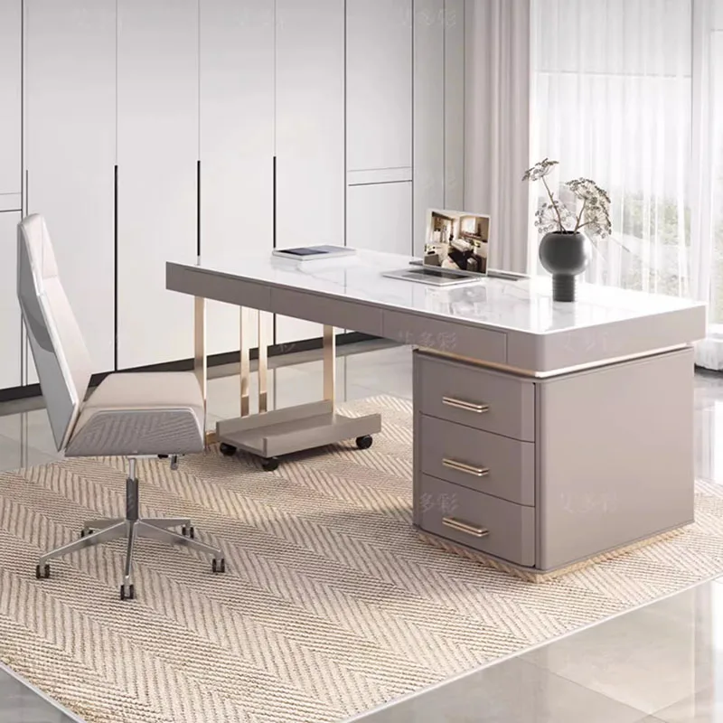 Luxury Modern Office Desk Minimalist Drawers Setup Designer Storage Computer Desks European Floor Mesa De Computador Furniture
Luxury Modern Office Desk Minimalist Drawers Setup Designer Storage Computer Desks European Floor Mesa De Computador Furniture