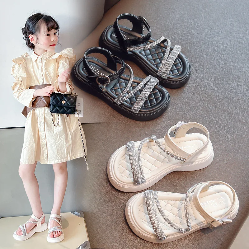 Summer Baby Kid Flats Fashion Party Dress Beach Shoes Outdoor Toddler Rhinestone Soft Sole Girls Princess Sandals 2023 Versatile
Summer Baby Kid Flats Fashion Party Dress Beach Shoes Outdoor Toddler Rhinestone Soft Sole Girls Princess Sandals 2023 Versatile