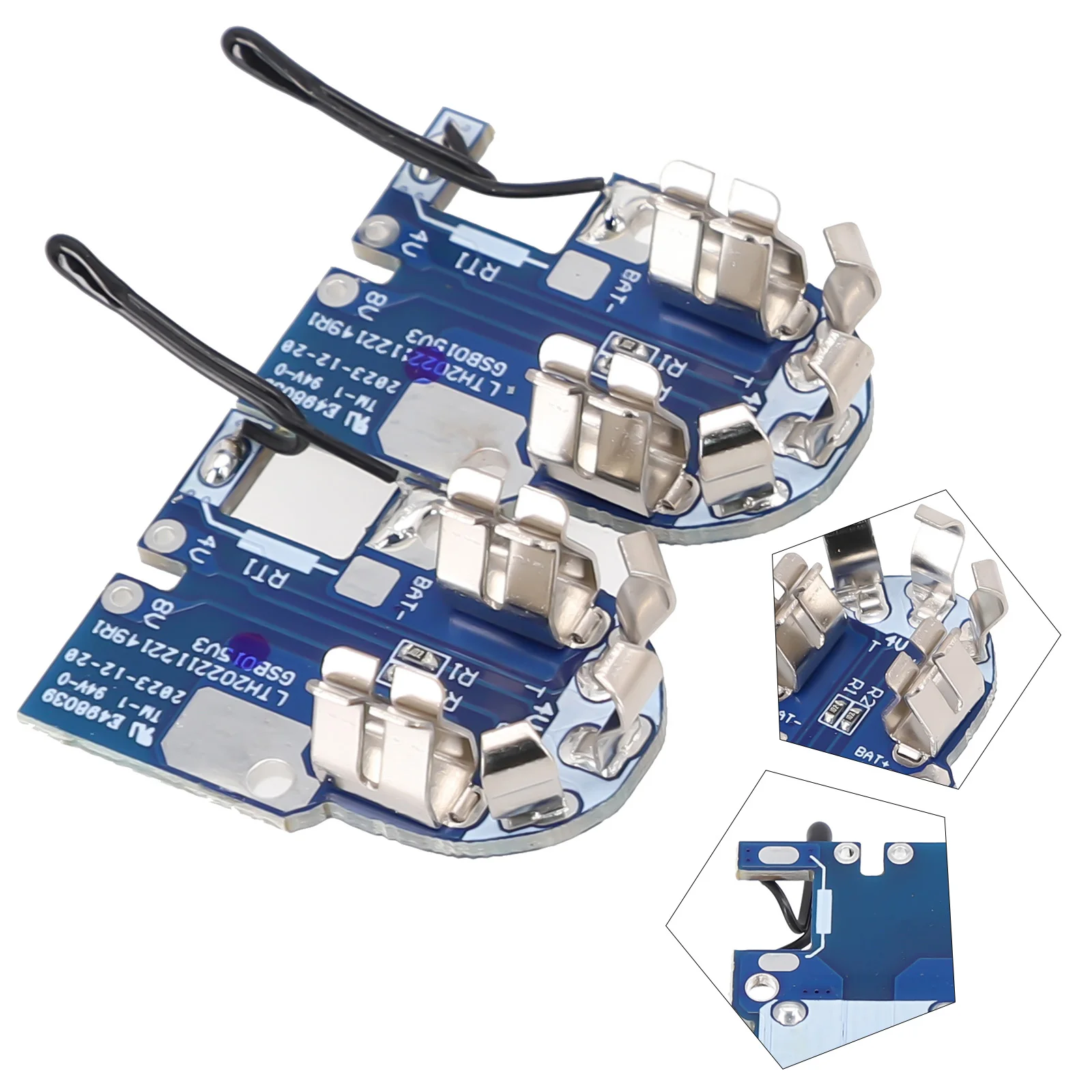2 PCS Lithium Battery 3-cell PCB Circuit Board Protection Board Suitable For 12V 48-11-2411 Lithium Battery Tools
2 PCS Lithium Battery 3-cell PCB Circuit Board Protection Board Suitable For 12V 48-11-2411 Lithium Battery Tools