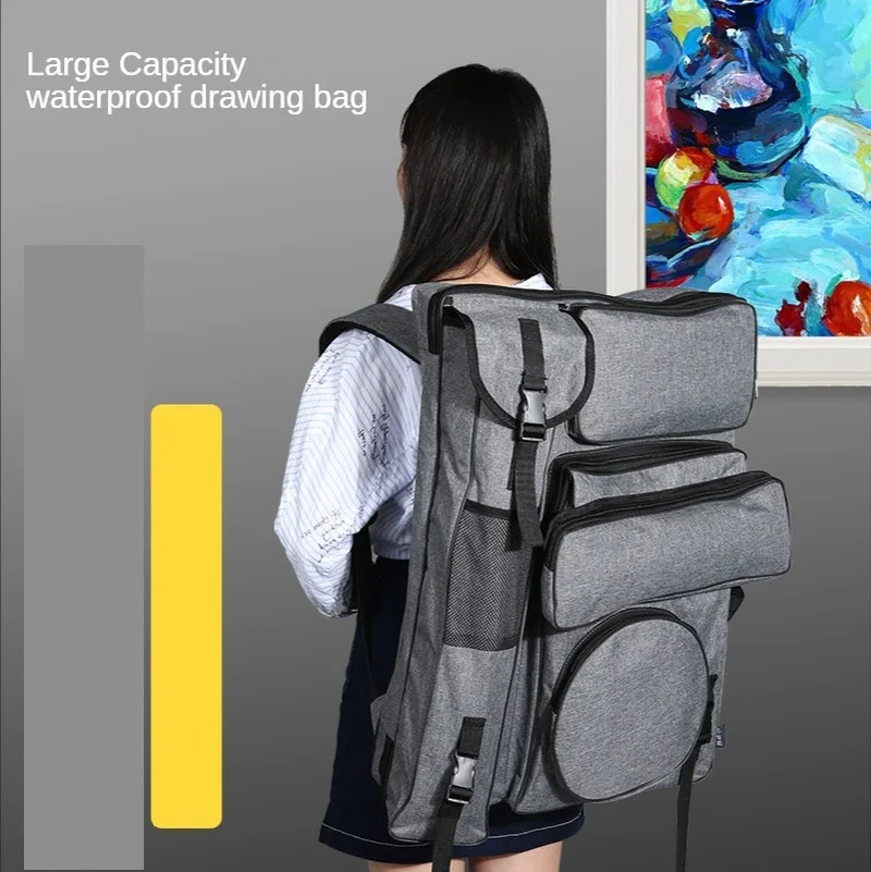 Sketch Art Painting Bag 4k Waterproof Large-capacity Thickened Backpack Art Test Sketching Multi-function Tool Painting Bag
Sketch Art Painting Bag 4k Waterproof Large-capacity Thickened Backpack Art Test Sketching Multi-function Tool Painting Bag
