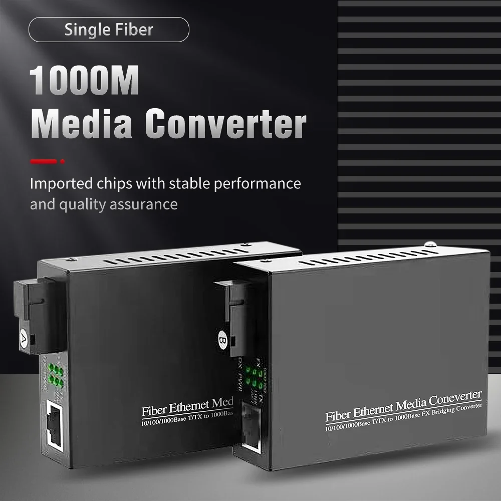 1 Pair Gigabit Single Fiber Media Converter Fiber Optic To Rj45 Single Mode Single Fiber Optic Ethernet Switch Transceiver 20km 
1 Pair Gigabit Single Fiber Media Converter Fiber Optic To Rj45 Single Mode Single Fiber Optic Ethernet Switch Transceiver 20km