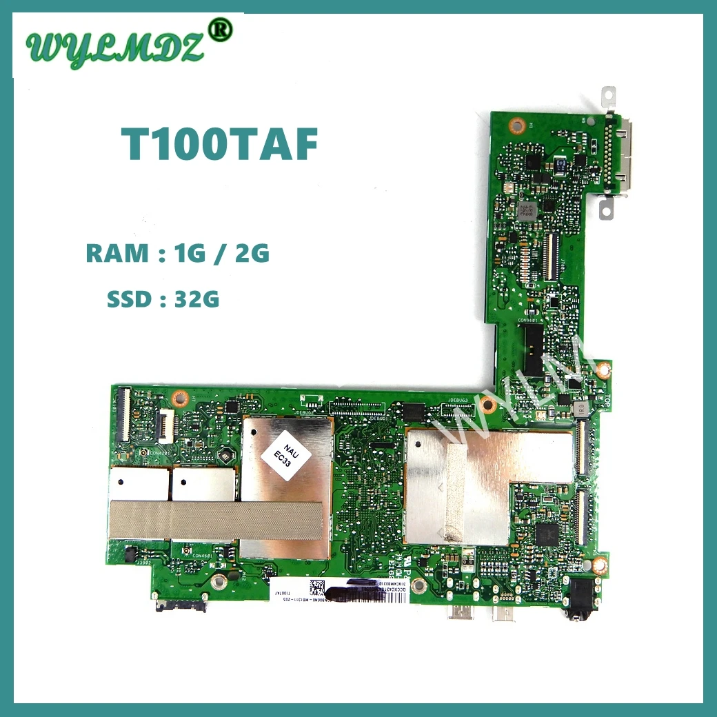 

Материнская плата T100TAF Z3735F CPU 32GB SSD 1G/2GB RAM для Asus T100TAF, материнская плата для планшета, тест 100% ОК