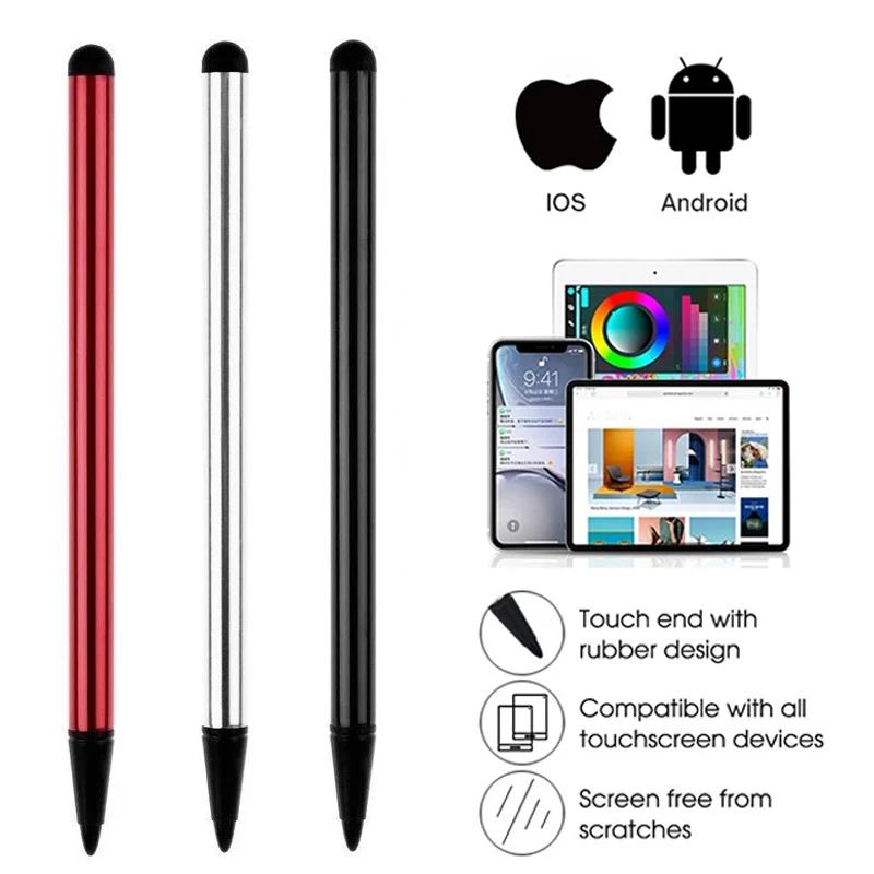 1/3Pcs Stylus Pen 2 In 1 Pen Touch Pencil for Tablet IPad Phone PC Capacitive Pen Screen Stylus Pen for IPhone Android Samsung
1/3Pcs Stylus Pen 2 In 1 Pen Touch Pencil for Tablet IPad Phone PC Capacitive Pen Screen Stylus Pen for IPhone Android Samsung