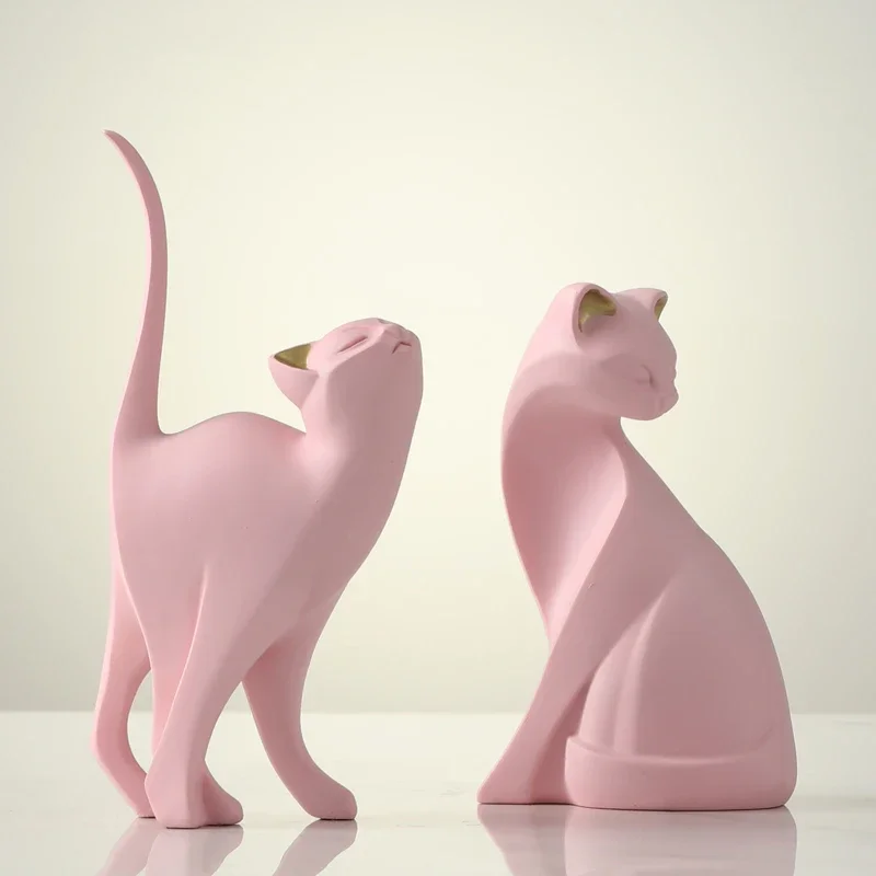 New Arrival Pink Cat Home Decoration, Creative Cat Statue, Living Room Bedroom Desktop Decoration, Resin Sculpture Craft Gift
New Arrival Pink Cat Home Decoration, Creative Cat Statue, Living Room Bedroom Desktop Decoration, Resin Sculpture Craft Gift