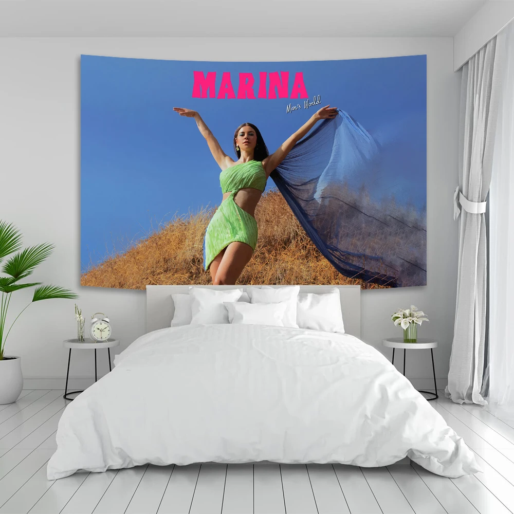 Pop Singer Marina Diamandis Tapestry Aesthetic Music Album Art Wall Painting Picture Bar Cafe Decor
Pop Singer Marina Diamandis Tapestry Aesthetic Music Album Art Wall Painting Picture Bar Cafe Decor