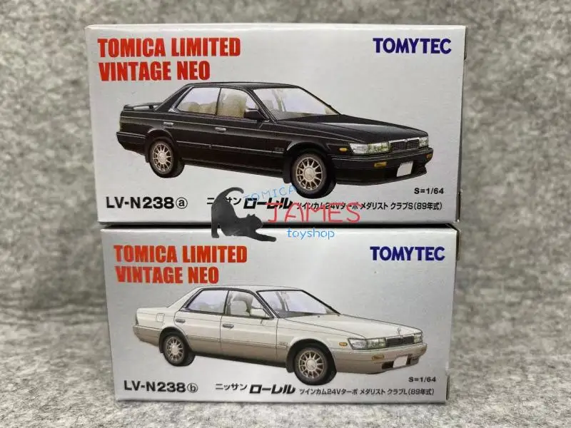 1/64 Tomytec Tomica TLV N238A/B NISSAN Laurel Twin Cam 24V JDM Limited Edition Simulation Alloy Static Car Model Toy Gift
1/64 Tomytec Tomica TLV N238A/B NISSAN Laurel Twin Cam 24V JDM Limited Edition Simulation Alloy Static Car Model Toy Gift